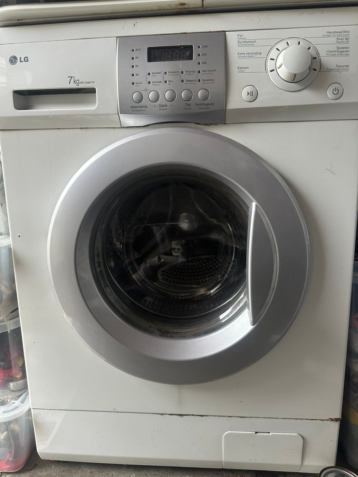 LG WASMACHINE, Ophalen, Gebruikt, 85 tot 90 cm, 1200 tot 1600 toeren