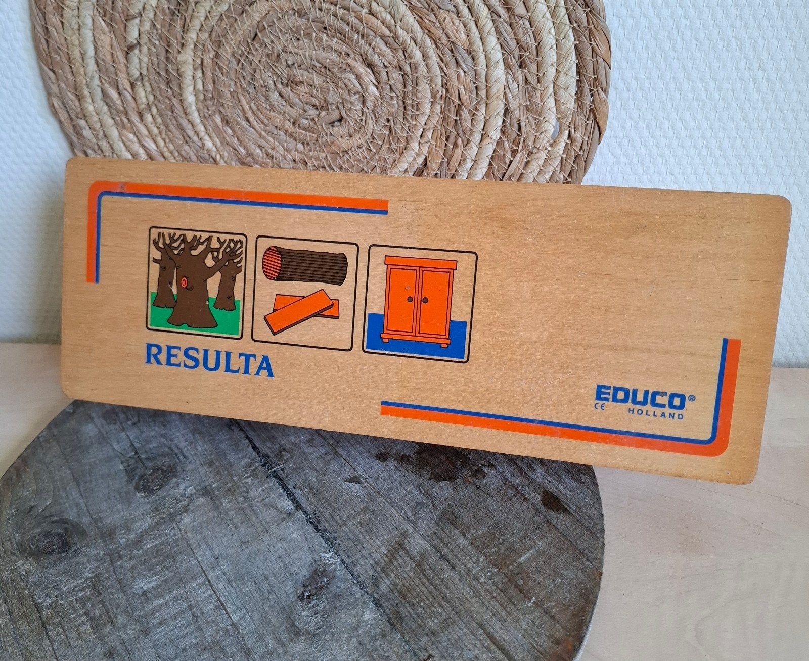 Educo Resulta. educatief speelgoed, Ophalen of Verzenden, Zo goed als nieuw, Puzzelen