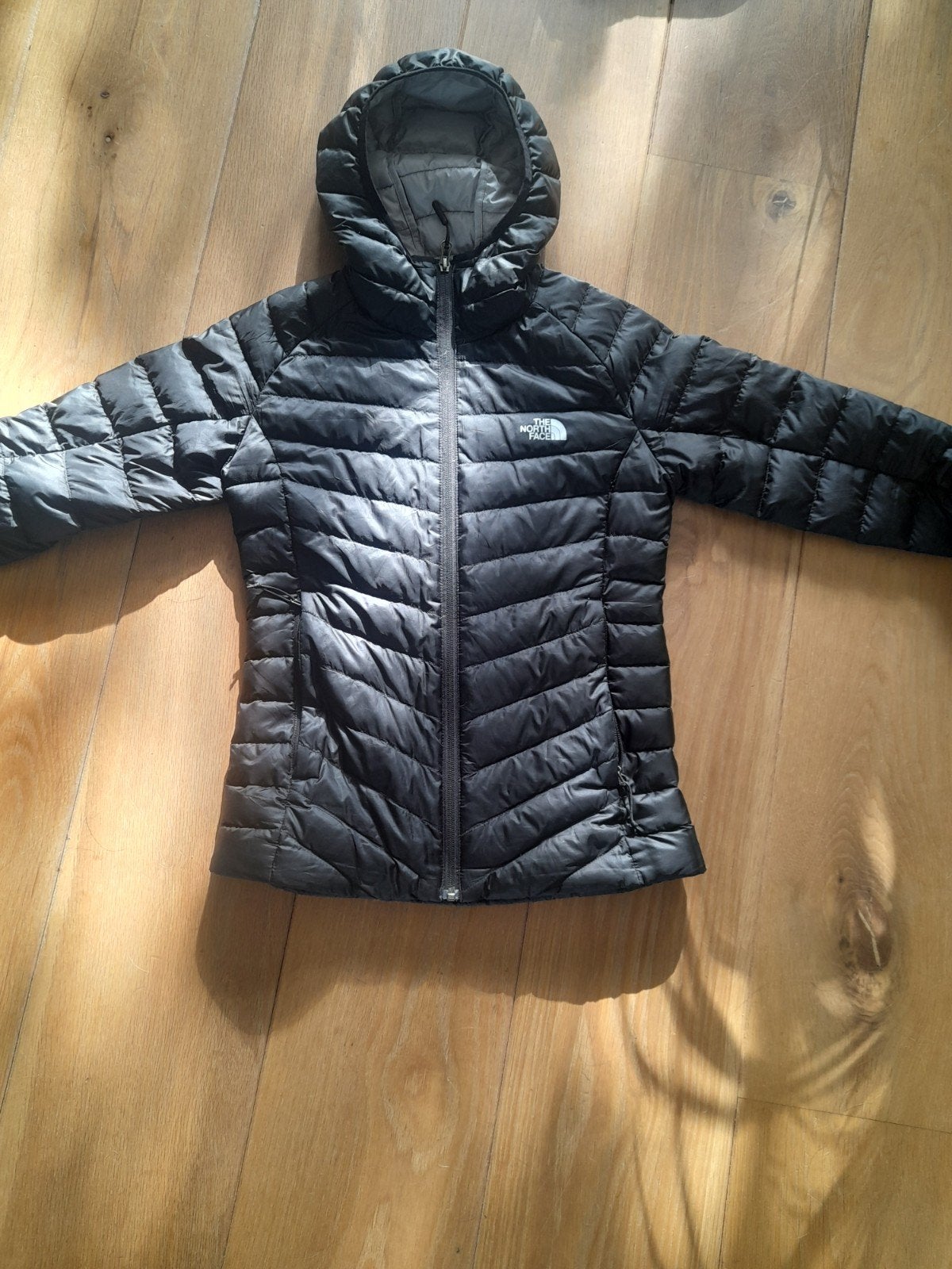 The North Face donsjas zwart maat XS/TP, Zwart, Ophalen of Verzenden, Zo goed als nieuw, The North Face