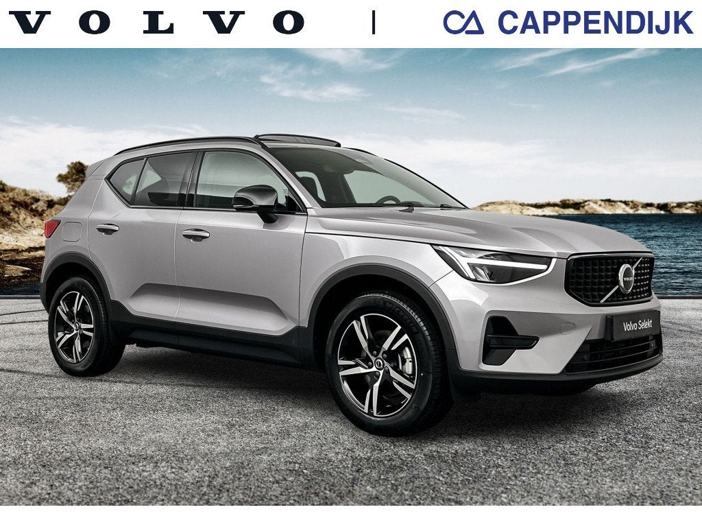 Volvo XC40 B4 197PK Plus Dark| Pano| Trekhaak| Camera| Elek., Auto's, Dealer onderhouden, Gebruikt, 4 cilinders, Bedrijf