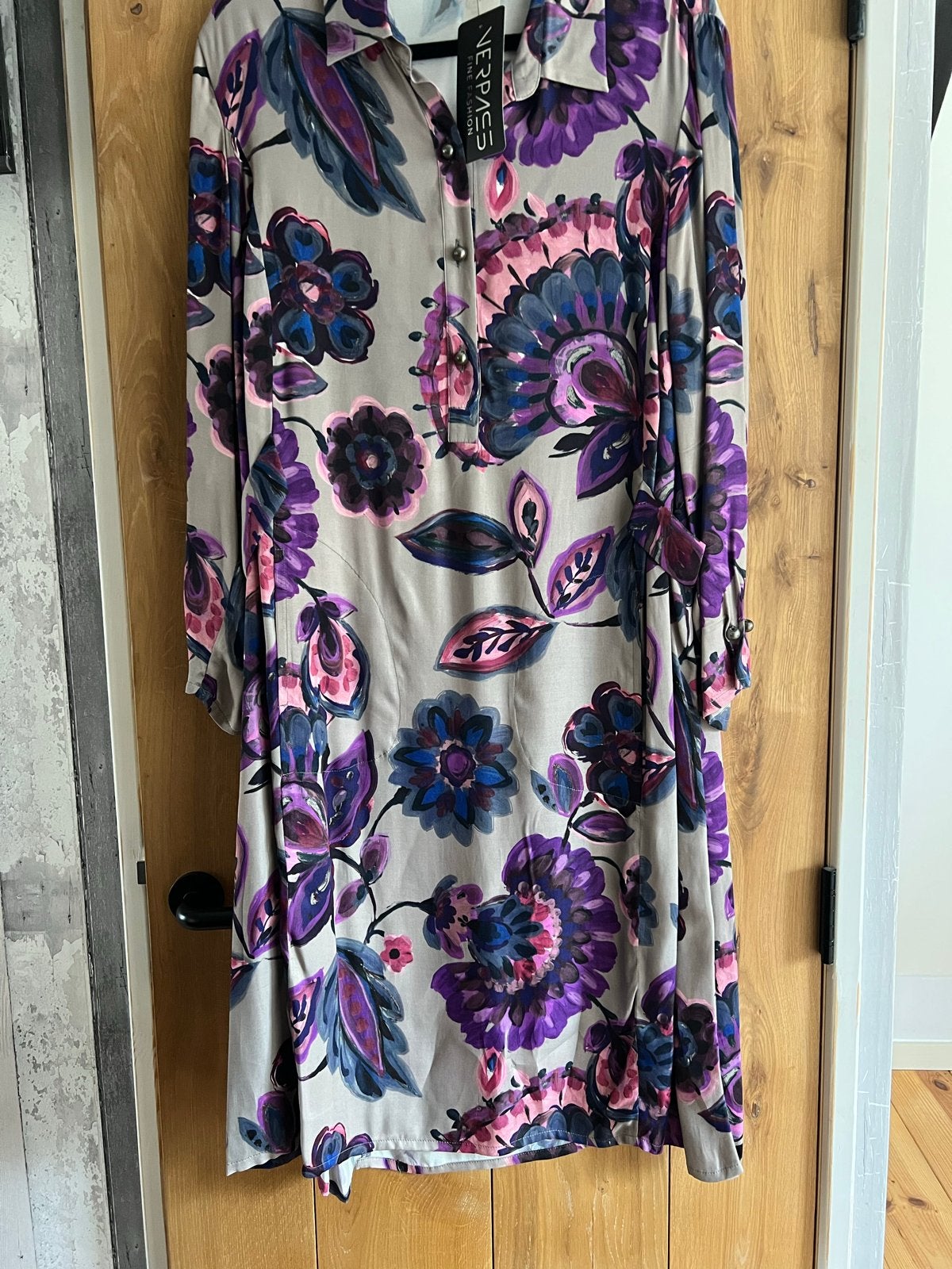 Nieuwe Verpass jurk met bloemenprint - Maat 48, Ophalen of Verzenden, Nieuw, Maat 46/48 (XL) of groter, Meerkleurig
