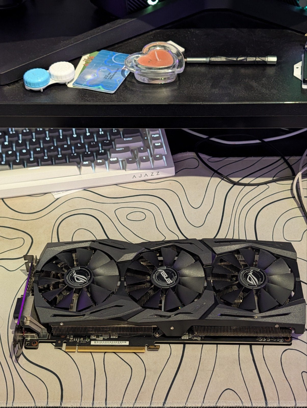 ROG STRIX GTX 1080 8GB GDDR5 Grafische Kaart, Computers en Software, Videokaarten, PCI-Express 3, Gebruikt, HDMI, Ophalen of Verzenden