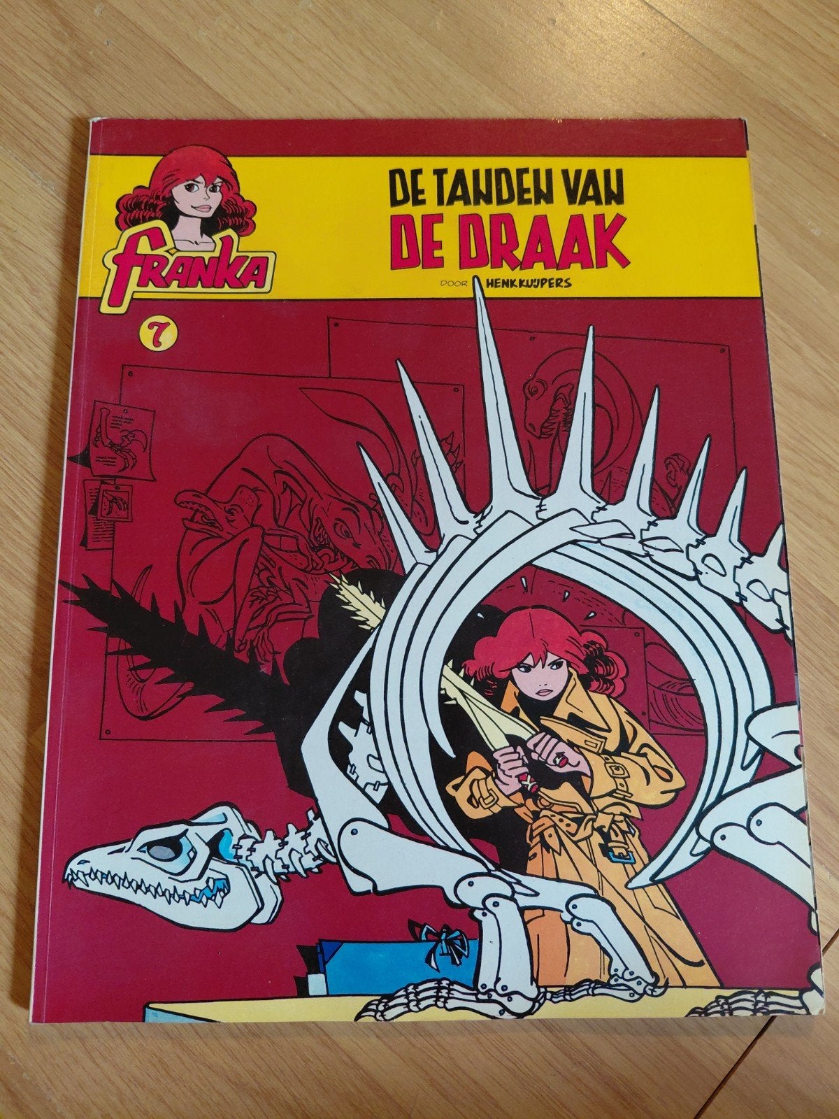 Henk Kuijpers FRANKA 7 >> de tanden van de draak, Boeken, Eén comic, Ophalen of Verzenden, Gelezen, Europa