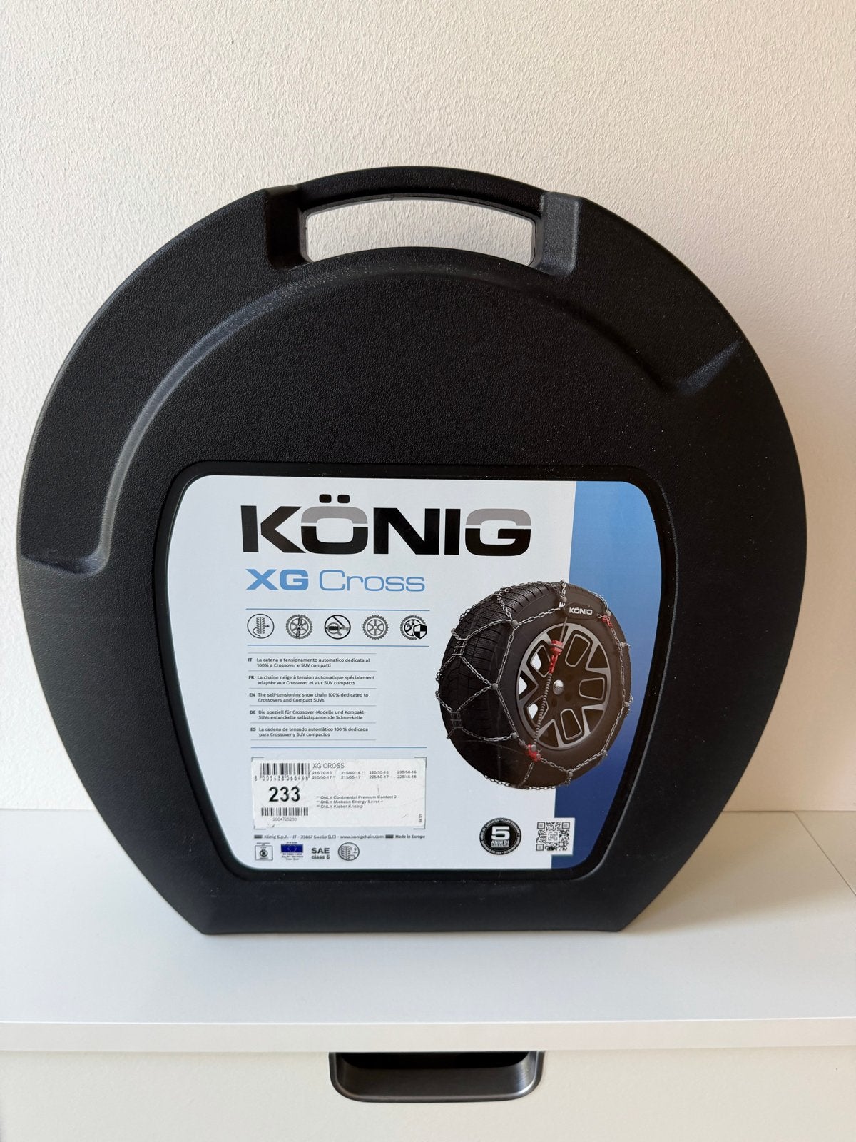 Nieuwe König XG Cross Sneeuwkettingen - Maat 233, Ophalen of Verzenden, Nieuw