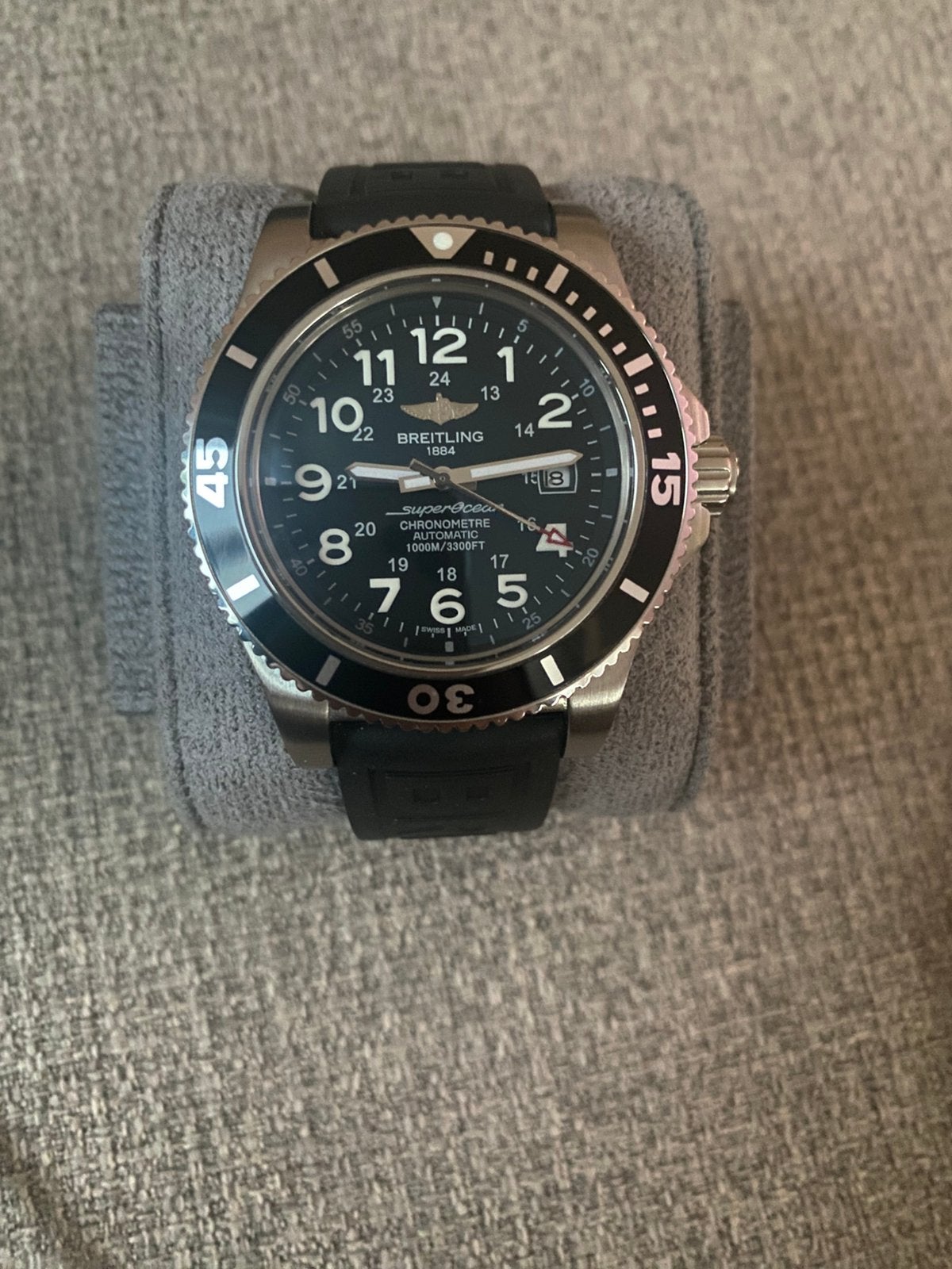 Breitling, Ophalen of Verzenden, Zo goed als nieuw, Staal, Breitling