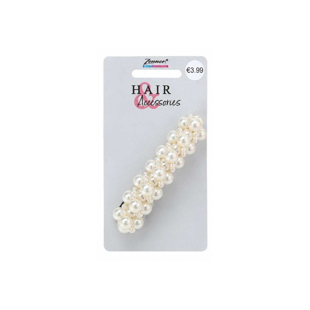 Zenner parel haarclip – ivoorwit