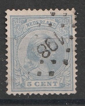Puntstempel 198  op 35, Postzegels en Munten, Postzegels | Nederland, Ophalen of Verzenden, T/m 1940, Gestempeld