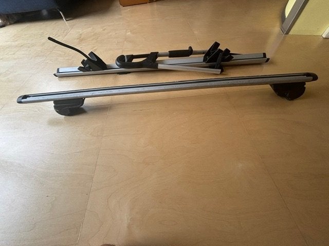 Dakfietsdragers Hapro Cronos voor 3 fietsen, Auto diversen, Ophalen, Gebruikt