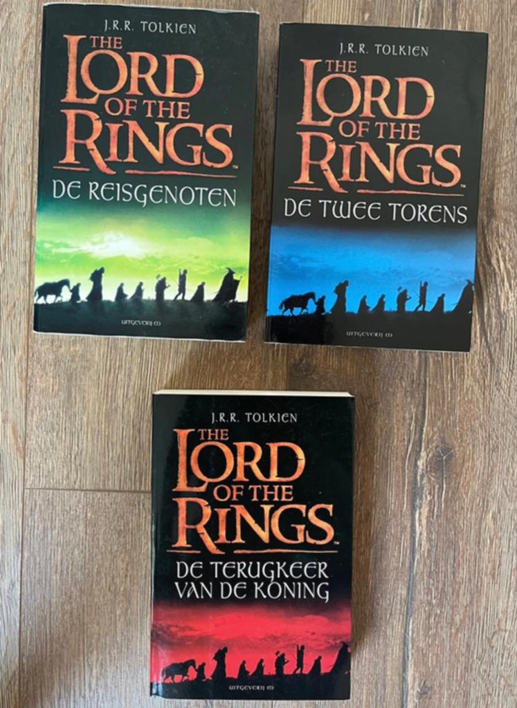 In de Ban van de Ring trilogie - J.R.R. Tolkien, Boeken, Fantasy, Gelezen, Ophalen of Verzenden