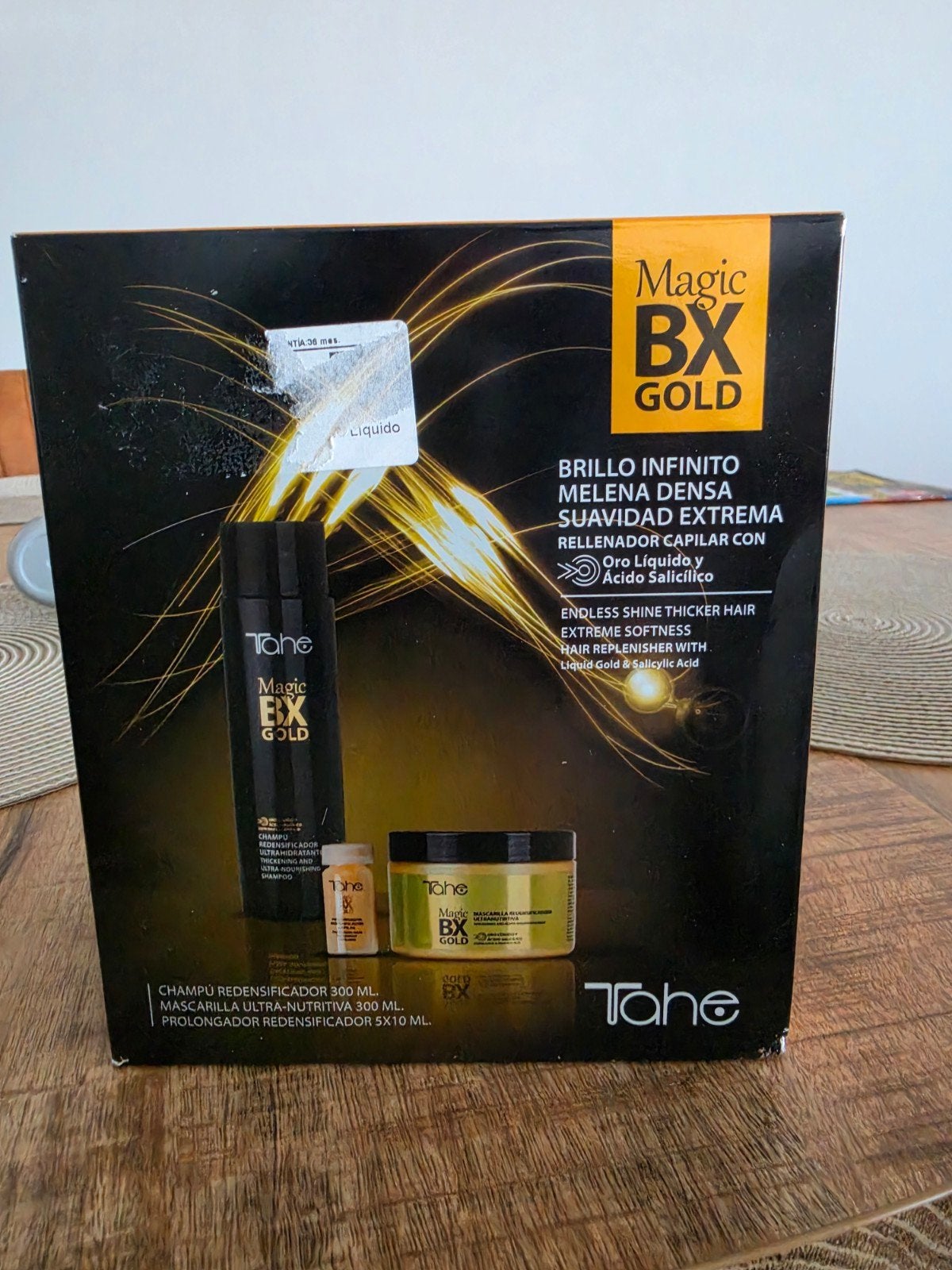 Tahe Magic BX Gold Haarverzorgingsset, Ophalen