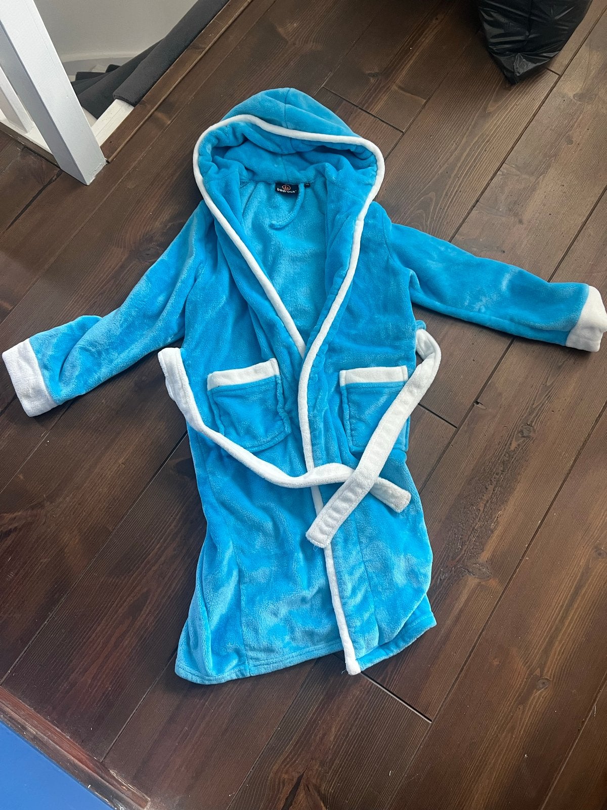 Badrock Badjas Jongen XXL (152-176) Blauw, Ophalen of Verzenden, Gebruikt, Jongen, Nacht- of Onderkleding