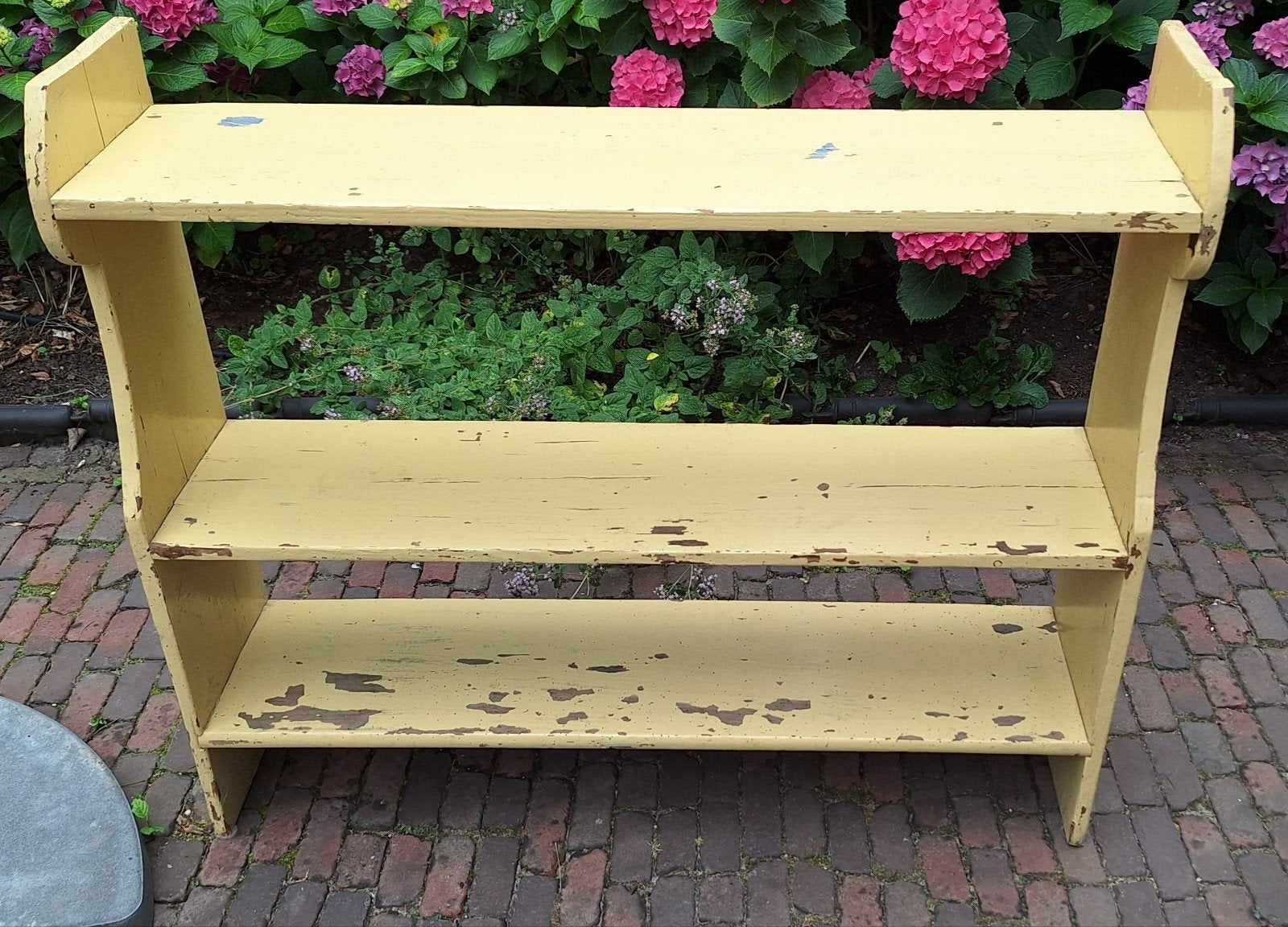 Brocante Houten Schappenrek, Ophalen
