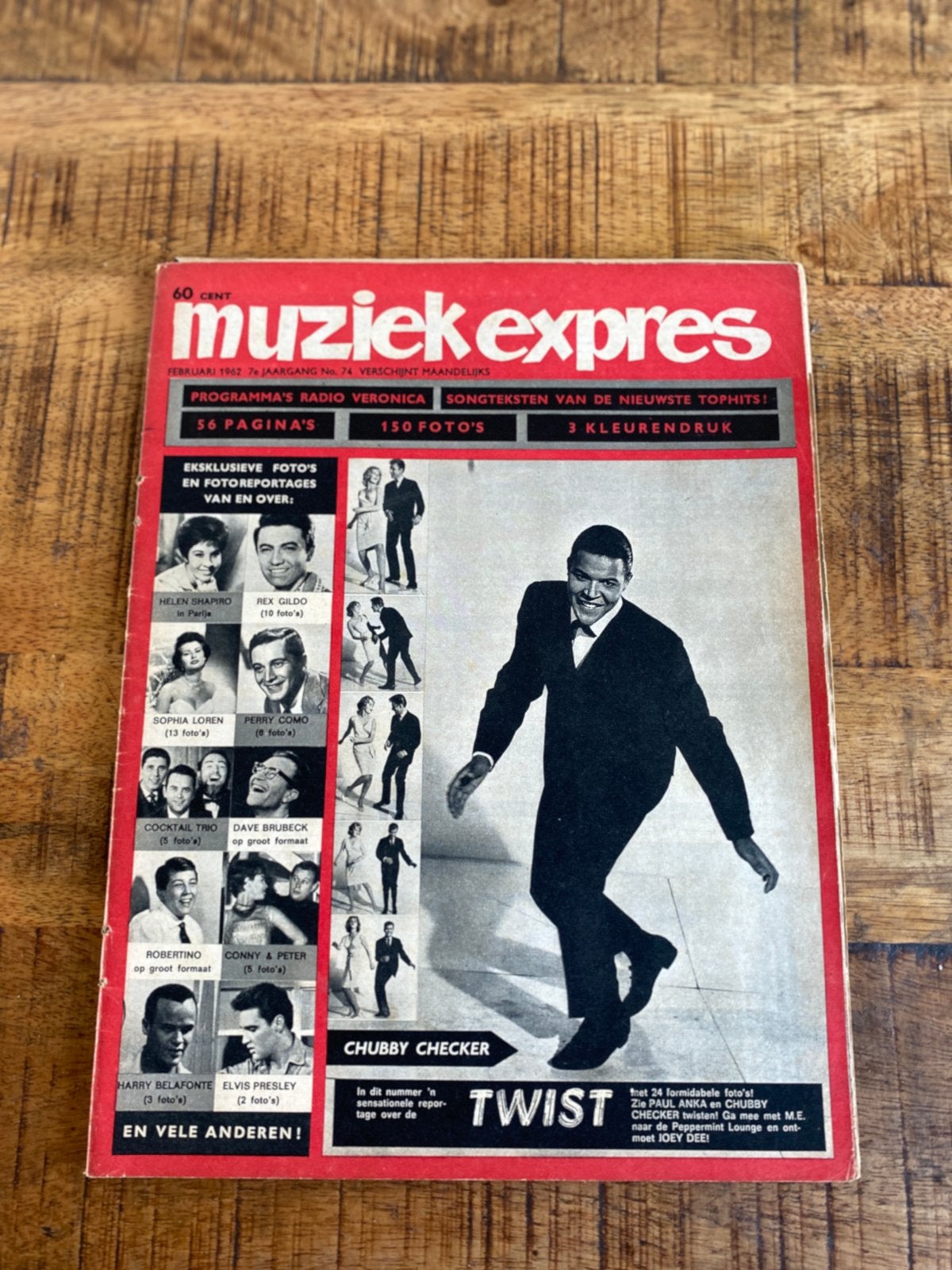 Muziek expres februari 1962, Ophalen of Verzenden, Gelezen