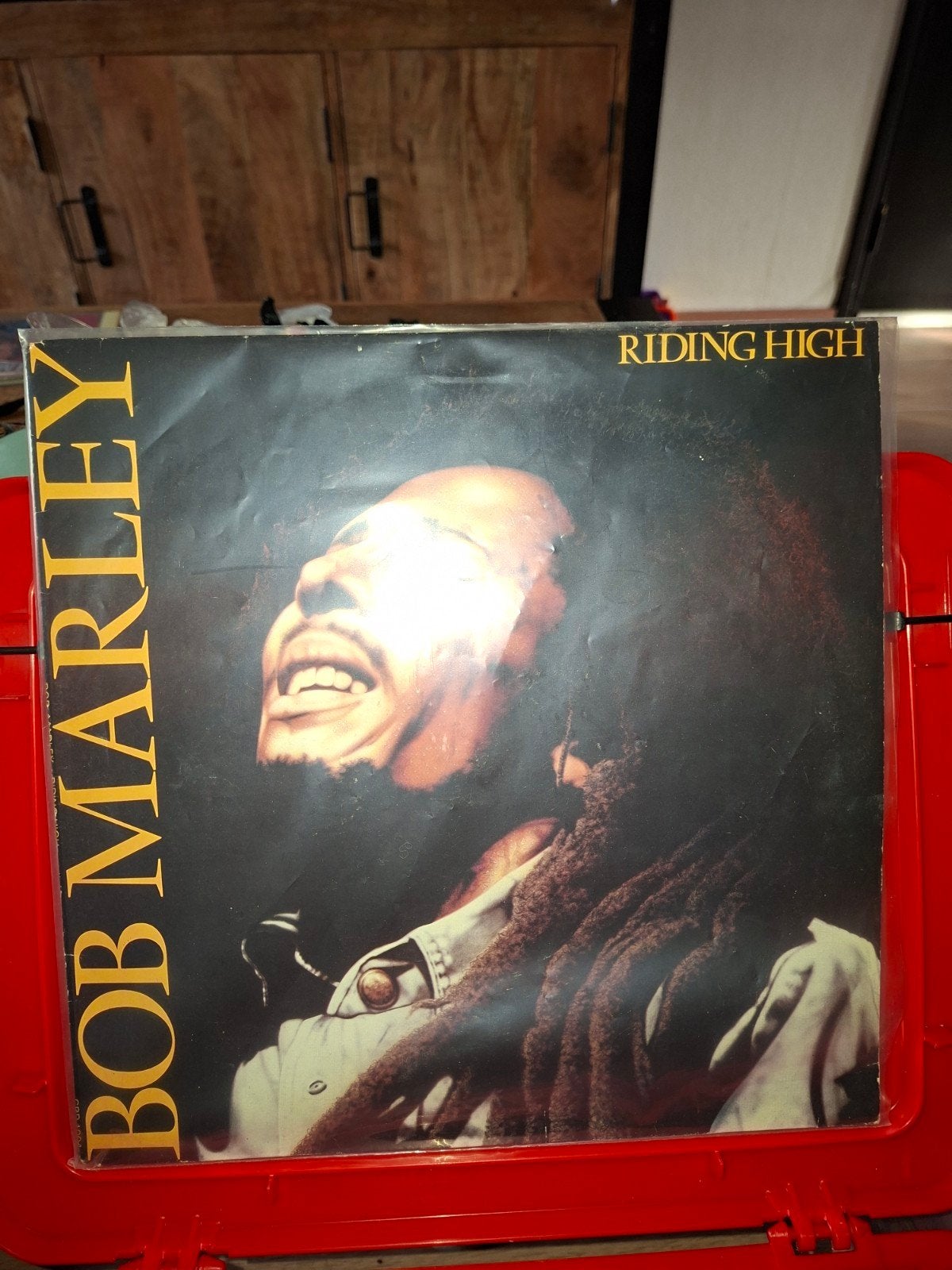 Bob Marley - Riding High LP (Reggae Vinyl), Ophalen of Verzenden, Reggae, Gebruikt, Album