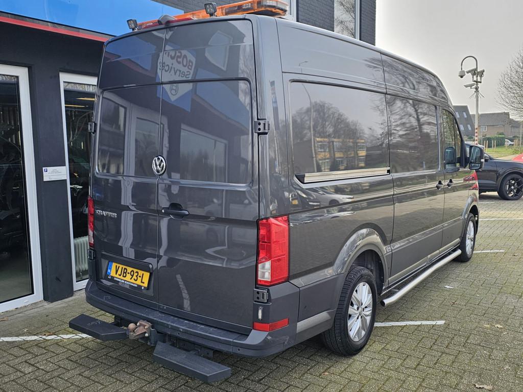 Volkswagen Crafter 35 2.0 TDI L3H3 | Automaat (bj 2021), Stof, Gebruikt, 4 cilinders, Met garantie (alle)