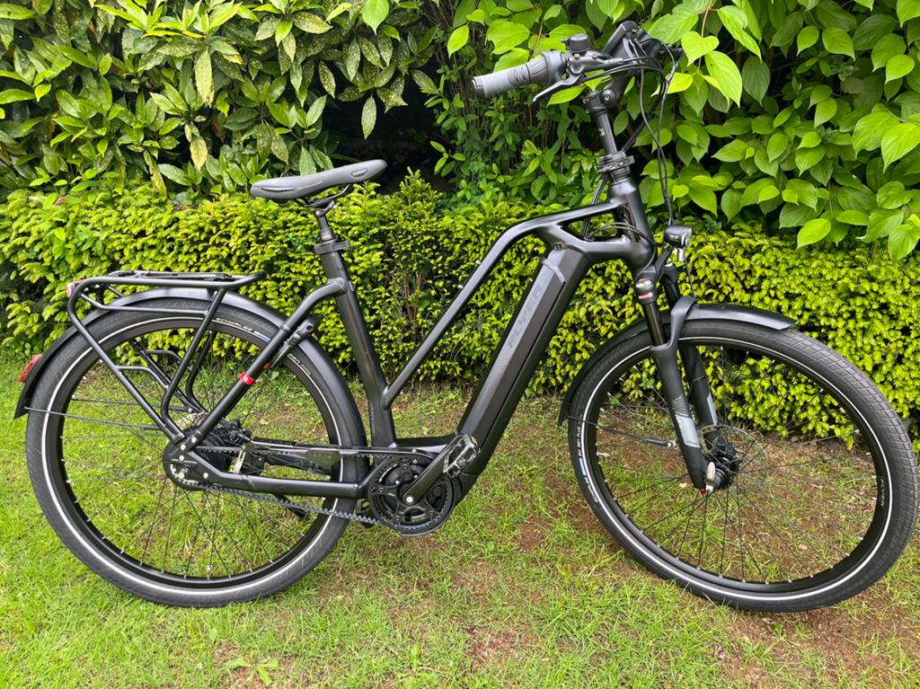 Flyer gotour6 met bosch middemotor en riem aandrijving, 55 tot 59 cm, Ophalen of Verzenden, Zo goed als nieuw, Overige merken
