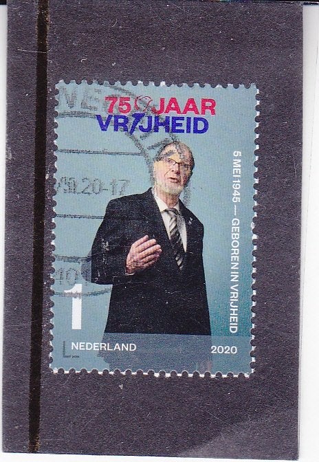 postzegel Nederland, Postzegels en Munten, Ophalen of Verzenden, Na 1940, Gestempeld