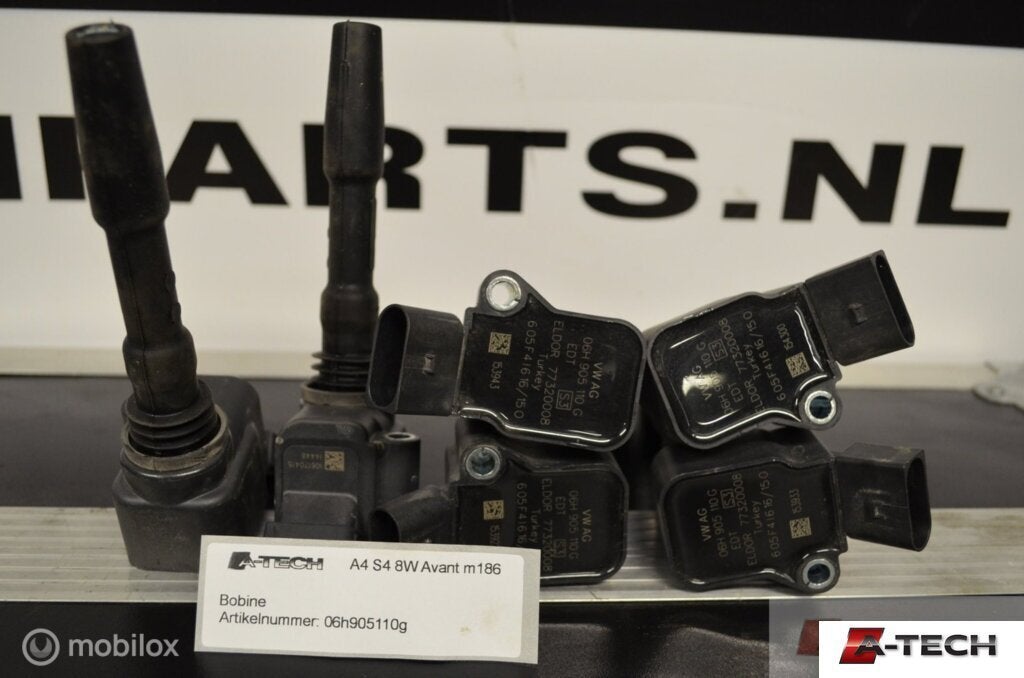 Bobine Audi A5 A3 A4 B9 2.9 TFSI RS4 ('15-'18) 06h905110g, Audi, Gebruikt, Audi, Ophalen of Verzenden