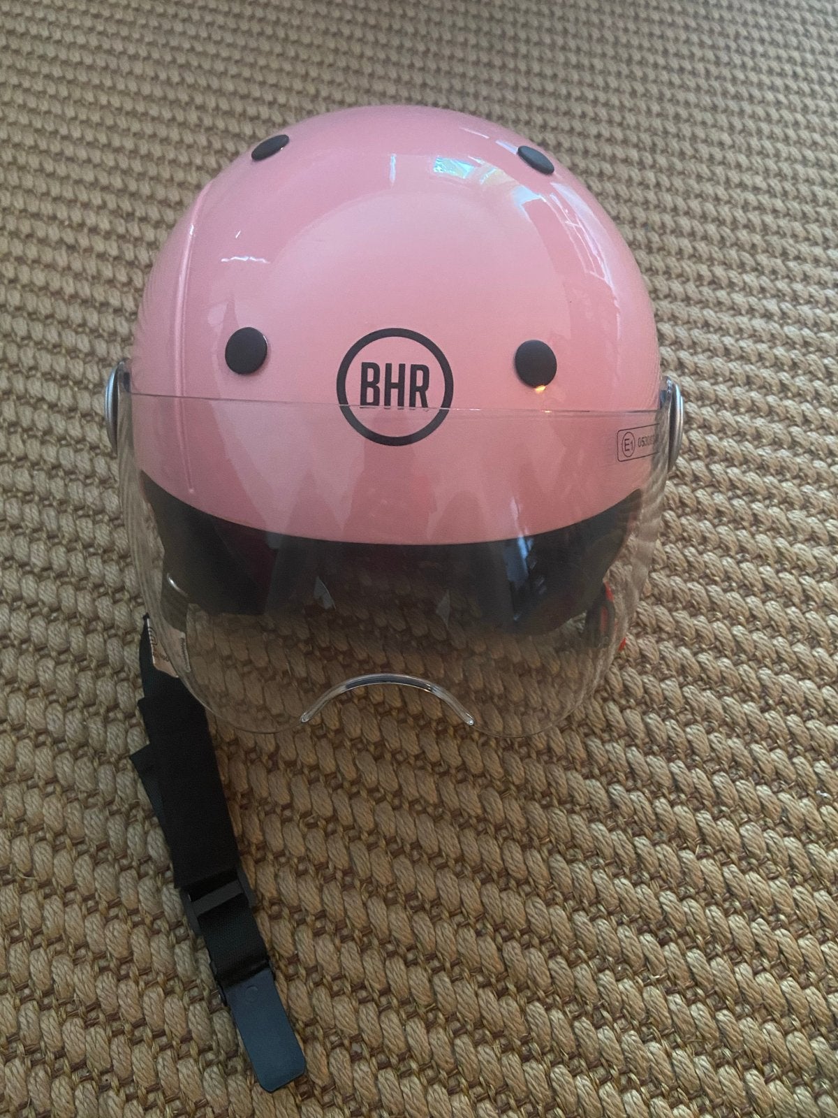 Roze BHR scooterhelm - Maat XXS, Ophalen, Zo goed als nieuw, Extra small of kleiner