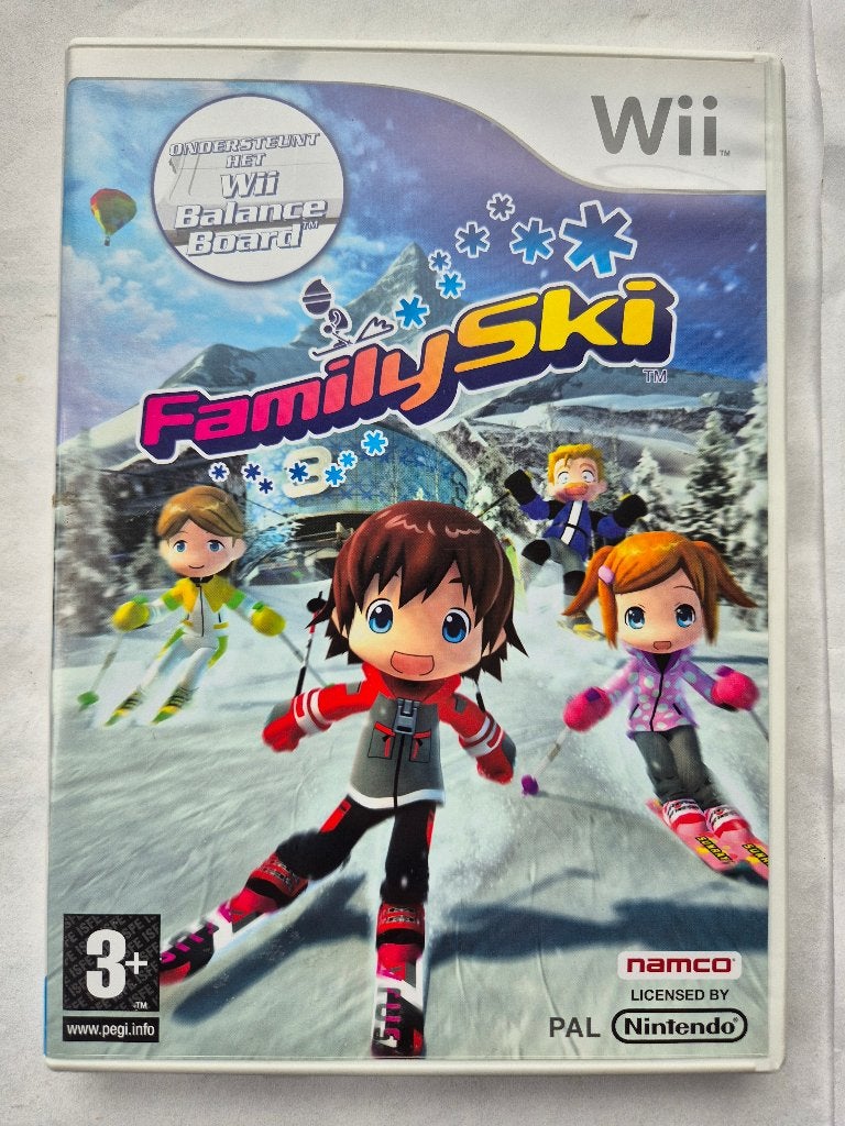 FAMILY SKI, Spelcomputers en Games, Games | Nintendo Wii, Muziek, Gebruikt, 1 speler, Ophalen of Verzenden