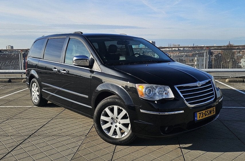 Chrysler Grand Voyager Limited 2008 / 3.8L V6 / 7-persoons ✅, Zwart, Grand Voyager, 138 €/maand, 7 stoelen