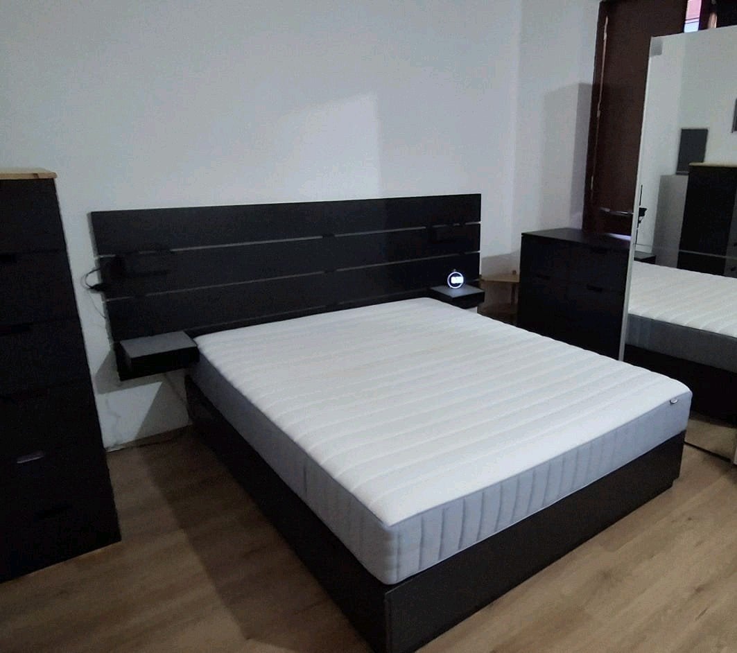 ikea NORDLI slaapkamer, Ophalen of Verzenden, Tweepersoons, Hout, 160 cm