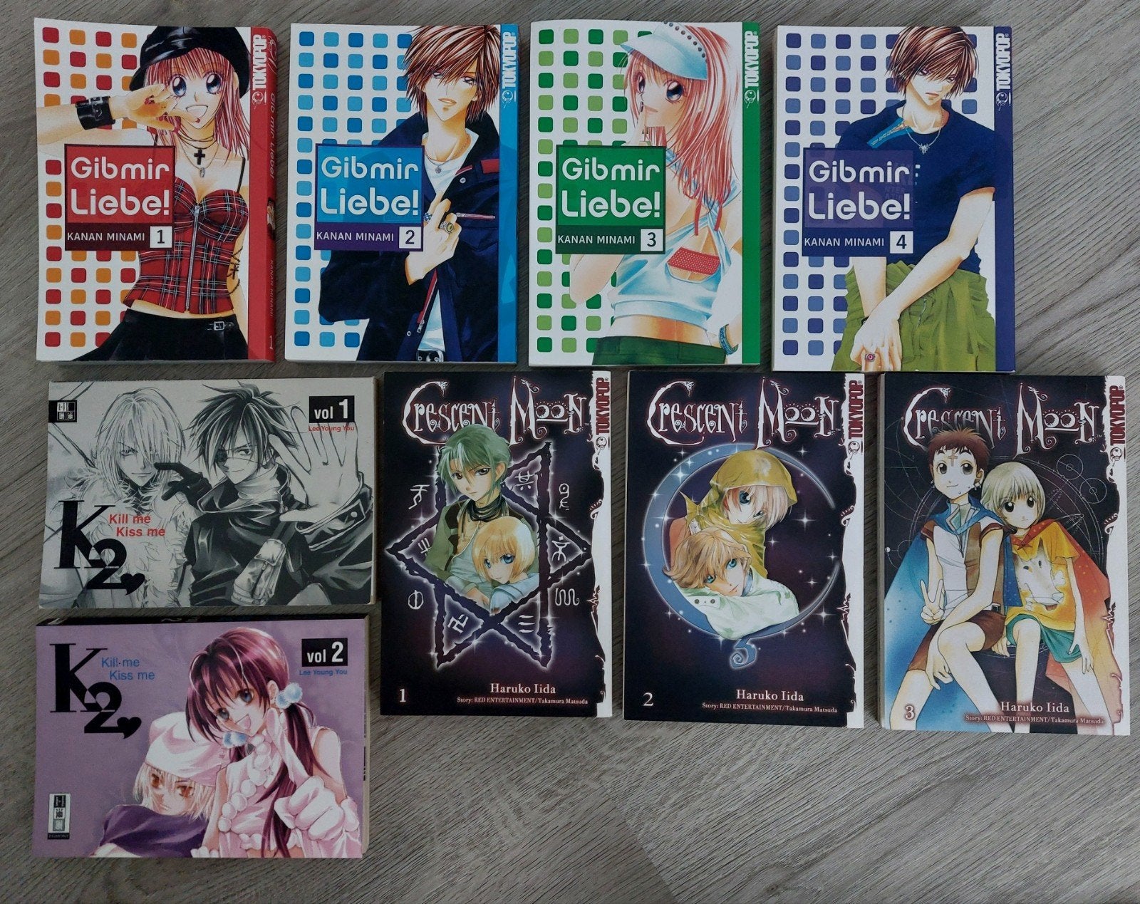 Duitse manga's meerdere delen., Ophalen of Verzenden, Zo goed als nieuw, Stripboeken