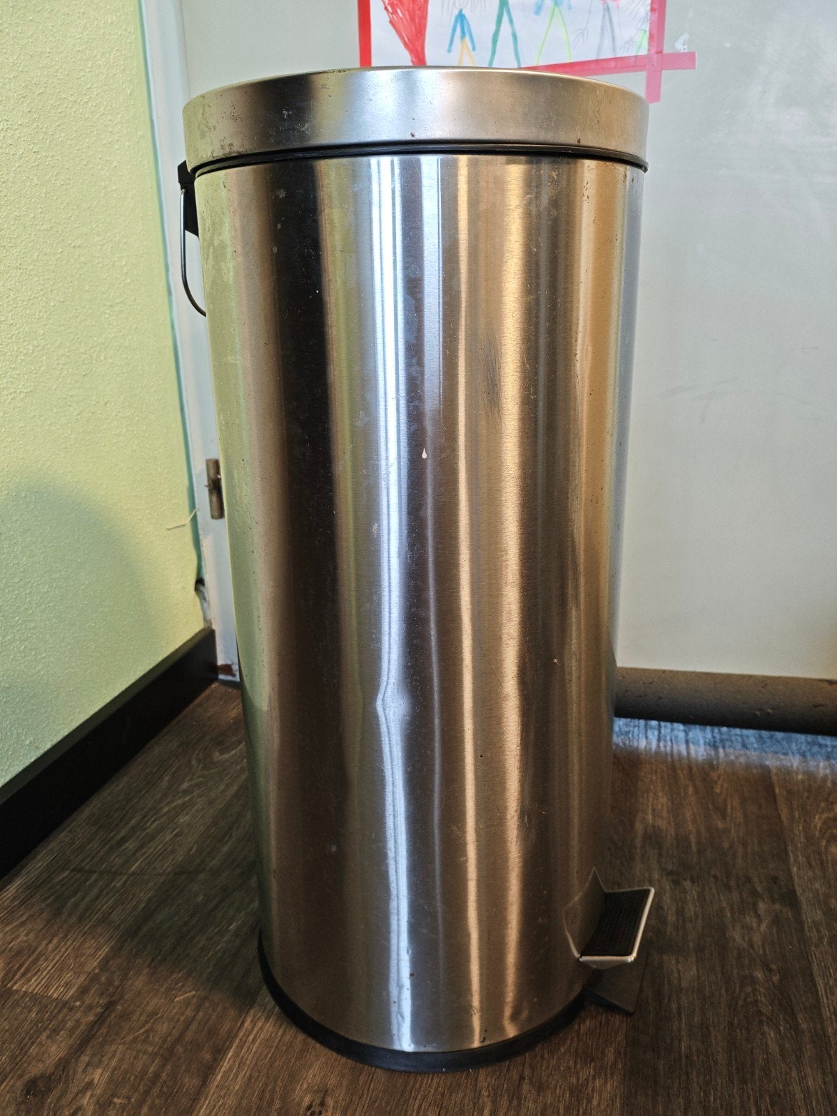 Brabantia pedaalemmer - RVS, 50 – 75, Gebruikt, Met pedaal, Ophalen of Verzenden