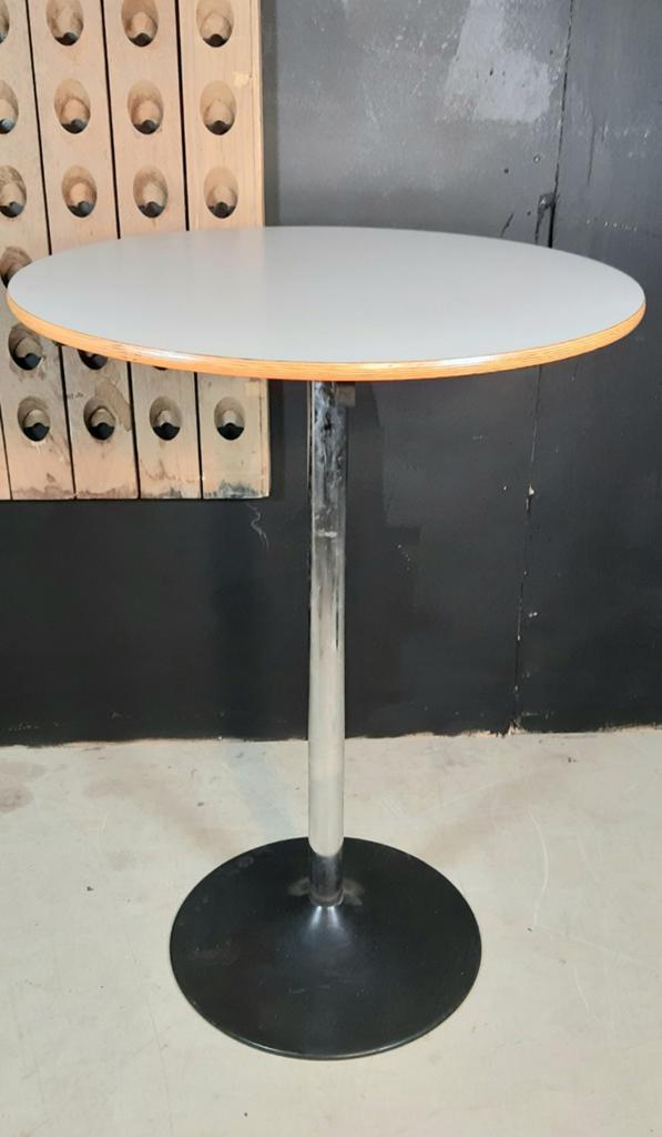 Gispen vintage statafels stalen trompetvoet, Ophalen