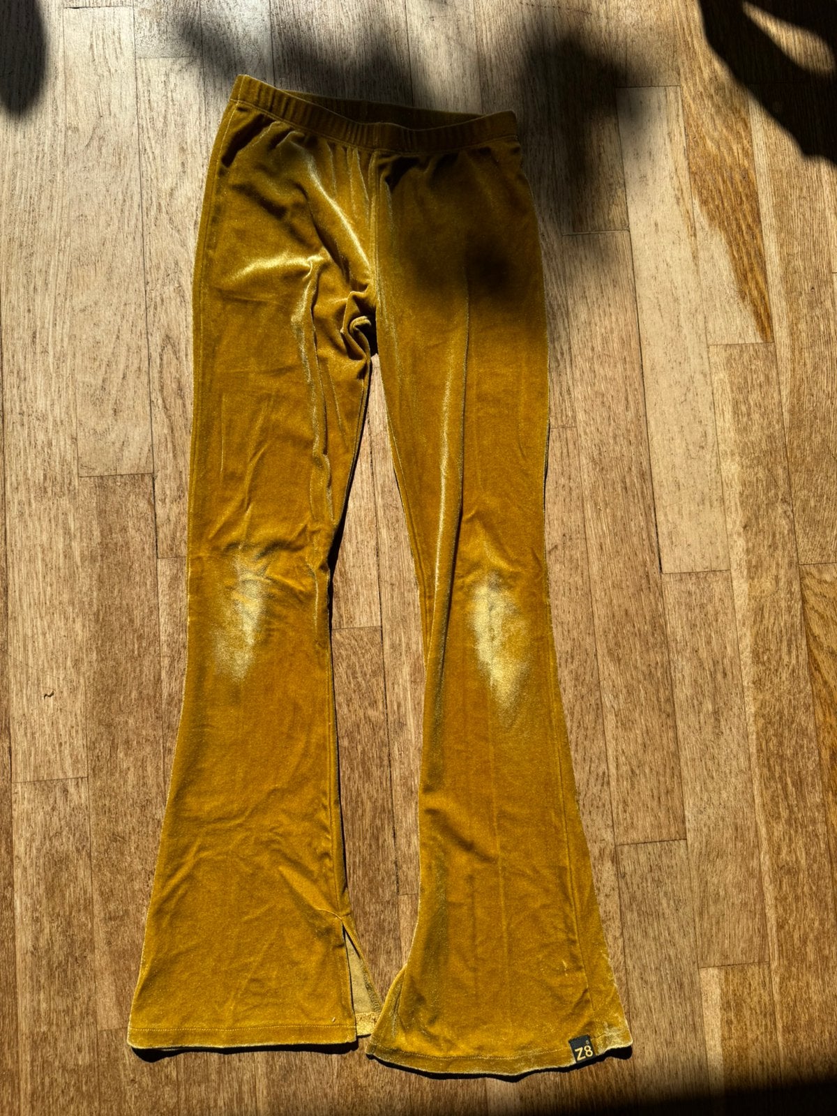 Z8 flare broek oker geel 140, Ophalen of Verzenden, Gebruikt, Meisje, Broek