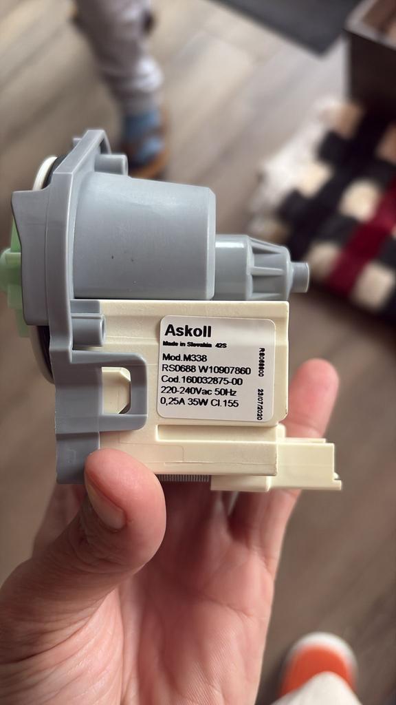 Askoll M338 pomp voor witgoed, Ophalen of Verzenden, Nieuw