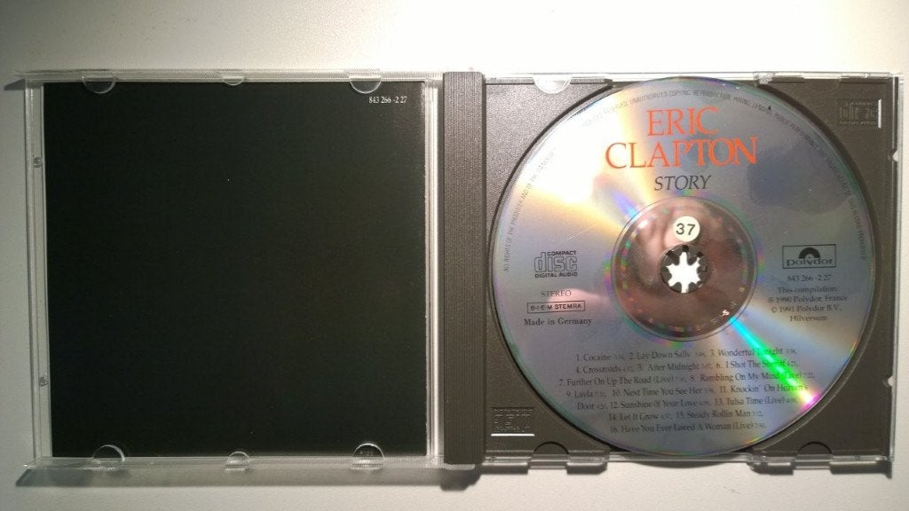 Eric Clapton - Story, Ophalen of Verzenden, Zo goed als nieuw, Poprock, Album