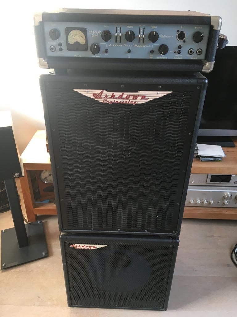 Ashdown ABM set, made in UK, Ophalen, Gebruikt, Basgitaar, 100 watt of meer