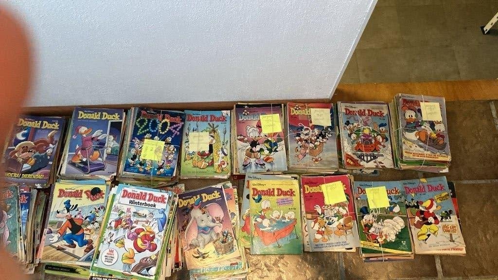 DONALD DUCK., Walt Disney, Meerdere stripboeken, Ophalen, Gelezen