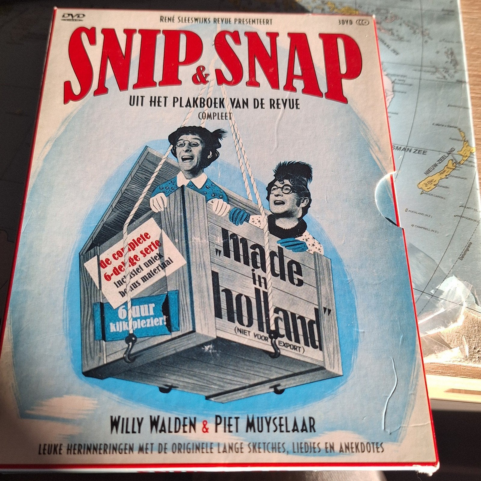 Snip & Snap: Uit het Plakboek van de Revue (Complete Serie), Bonusmateriaal, Alle leeftijden, Nederlands, Zo goed als nieuw