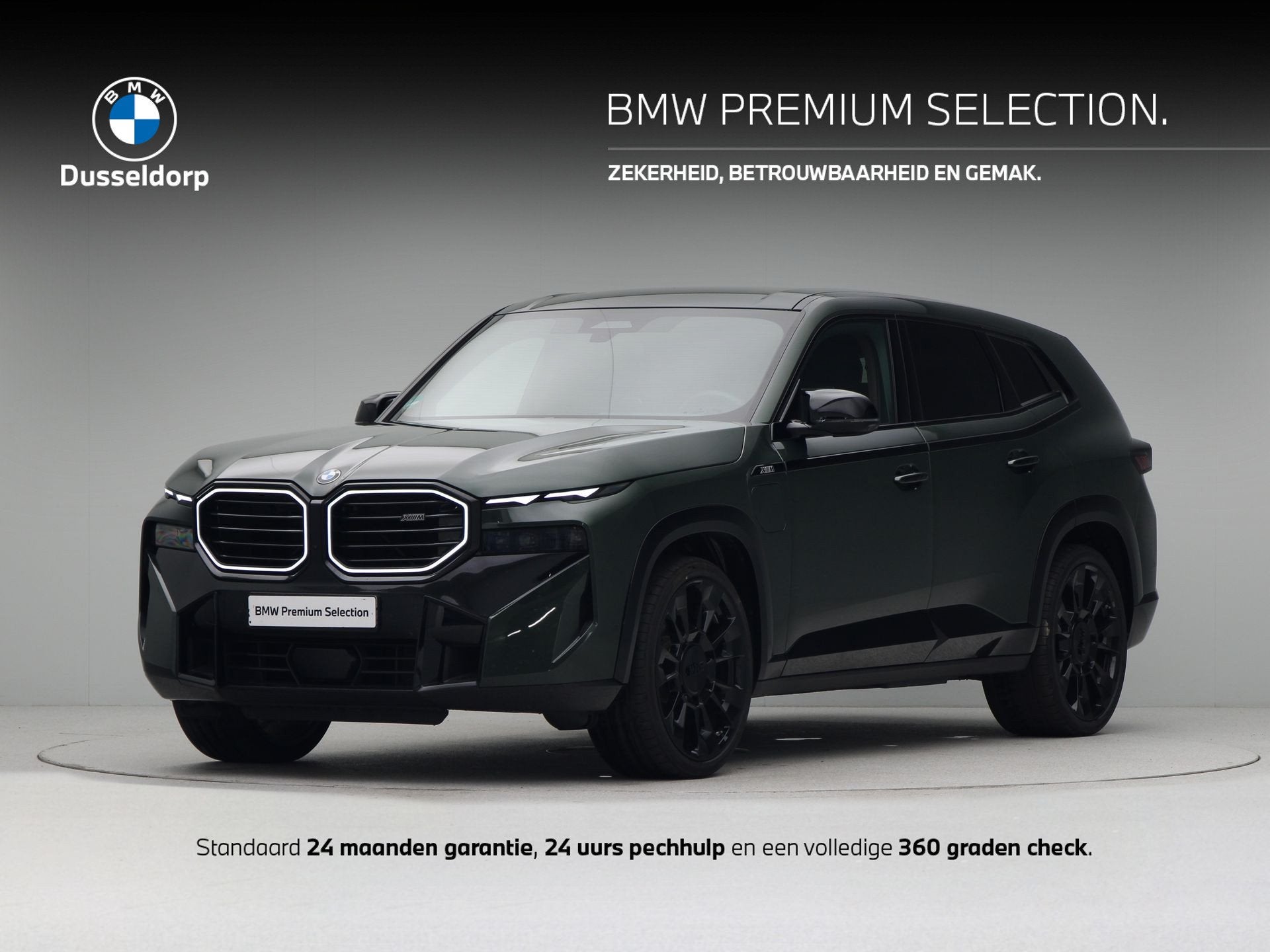 BMW XM PHEV 50e 30 kWh (bj 2026, automaat), Auto's, BMW, Gebruikt, Met garantie (alle), Overige brandstoffen, Zwart