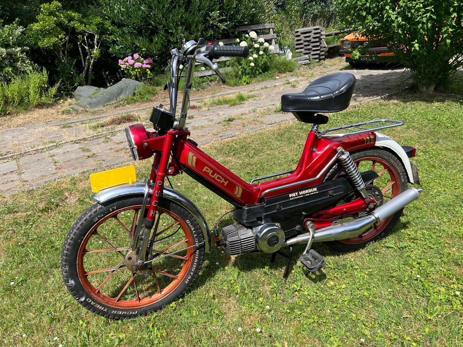 Prachtige puch maxi in orginele staat met kenteken, Fietsen en Brommers, Ophalen, Gebruikt, Maximaal 45 km/u, Maxi
