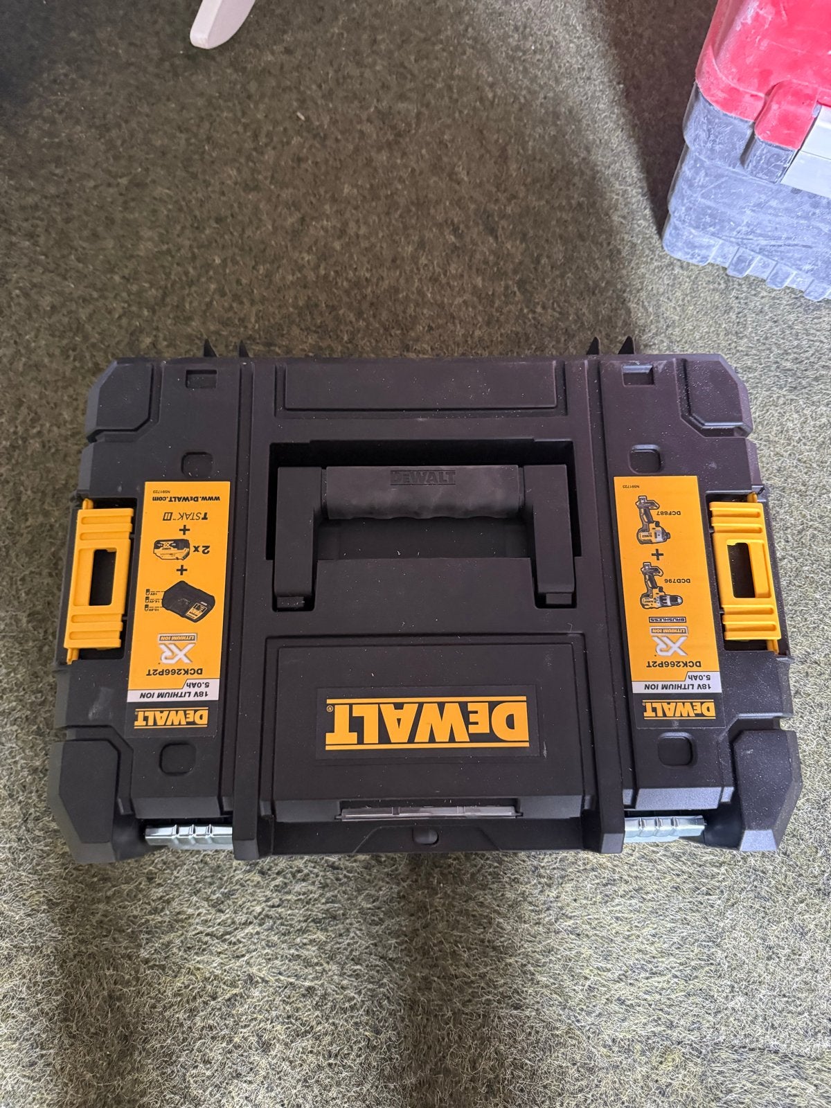 DeWalt TSTAK Koffer voor Boormachine/Schroefmachine, Ophalen of Verzenden, Zo goed als nieuw, Overige typen