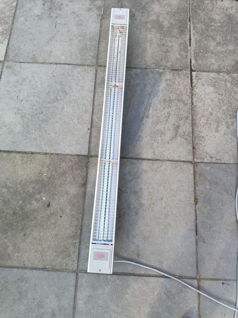 FRICO electrische infrarood terrasverwarming, Tuin en Terras, Terrasverwarmers, Ophalen, Gebruikt, Elektrisch, Plafond