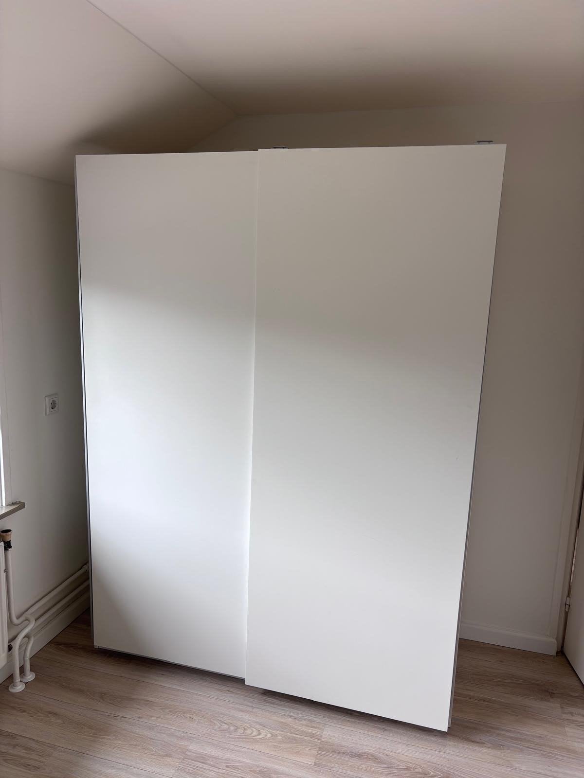 IKEA Pax Kast 150x66x200 cm met schuifdeuren, Overige materialen, Gebruikt, 200 cm of meer, 150 tot 200 cm
