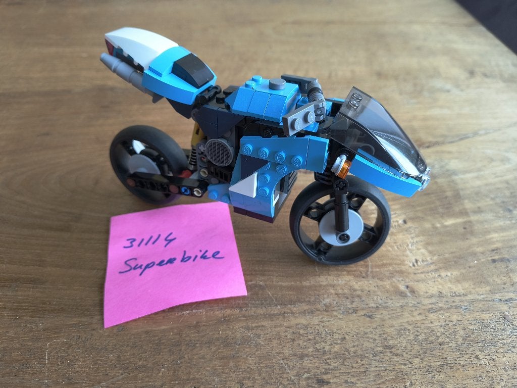 Lego Creator - Superbike (31114), Verzenden, Gebruikt, Complete set, Lego