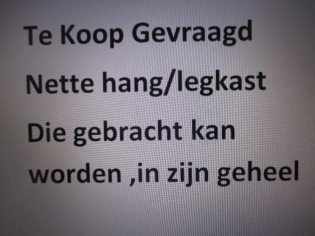 kledingkast te koop gevraagd, Gebruikt, 100 tot 150 cm, Ophalen of Verzenden, 150 tot 200 cm
