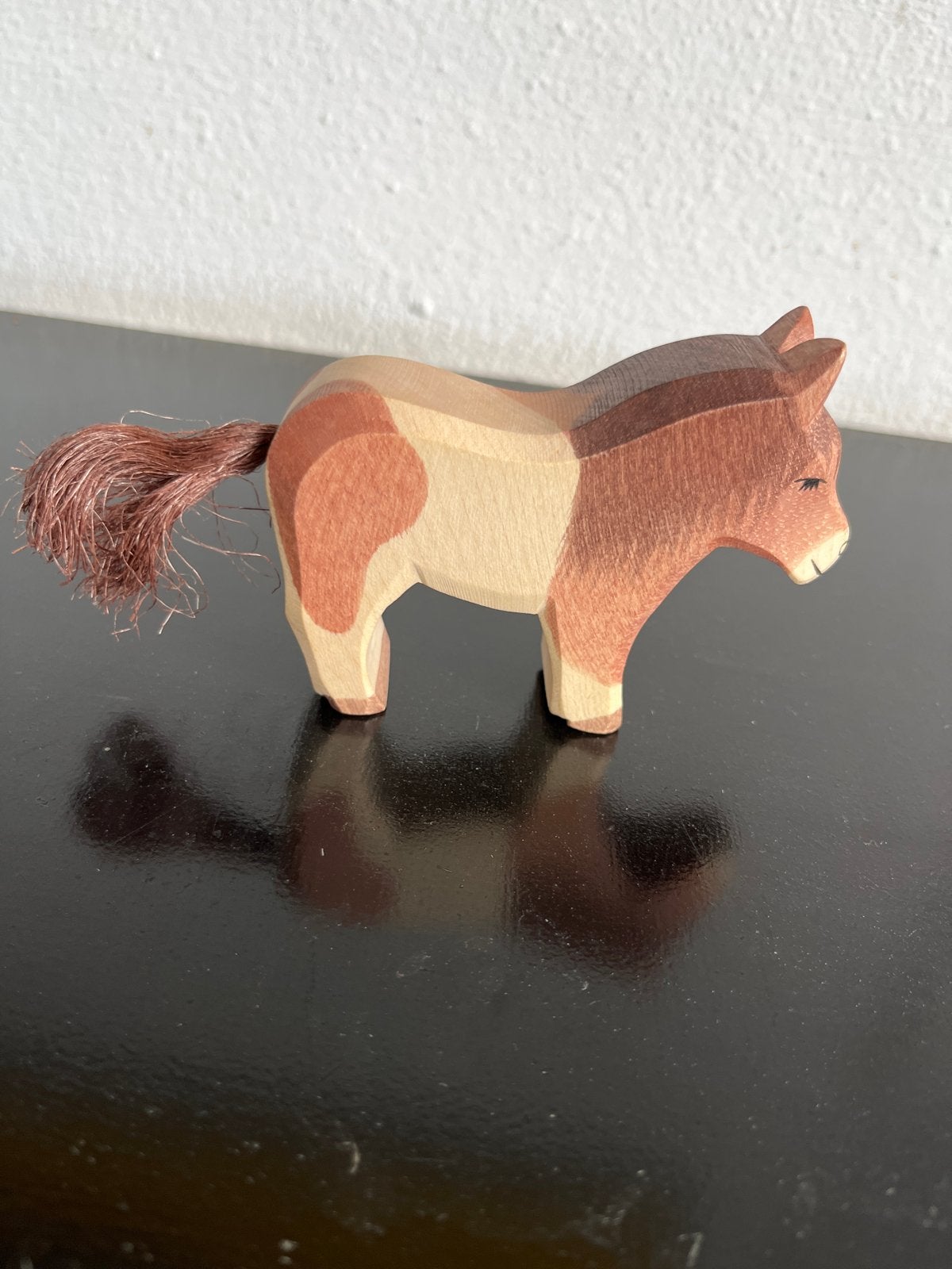 Ostheimer houten pony - Handgemaakt speelgoed, Ophalen of Verzenden, Zo goed als nieuw, Overige typen