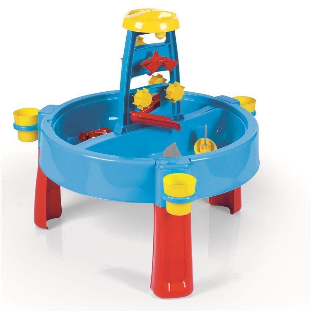 Dolu Watertafel & Zandtafel met Accessoires Blauw/Rood/Geel, Kinderen en Baby's, Speelgoed | Buiten | Zandbakken, Nieuw, Ophalen of Verzenden