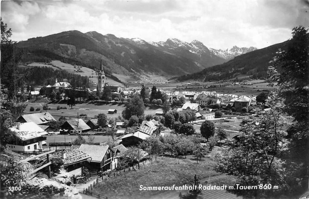 381-323-019 Sommeraufenthalt Radstadt, Verzenden, Voor 1920, Oostenrijk