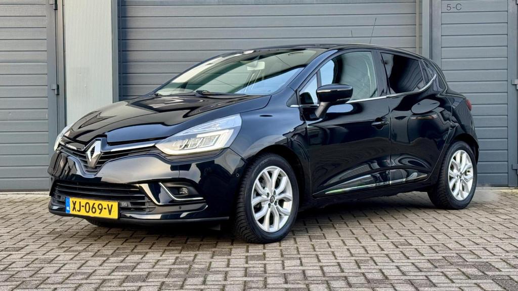 Renault Clio 1.2 TCe 120pk Intens | AUTOMAAT | 122.dkm ! | 5, Auto's, Renault, Gebruikt, Leder en Stof, 19 km/l, Hatchback