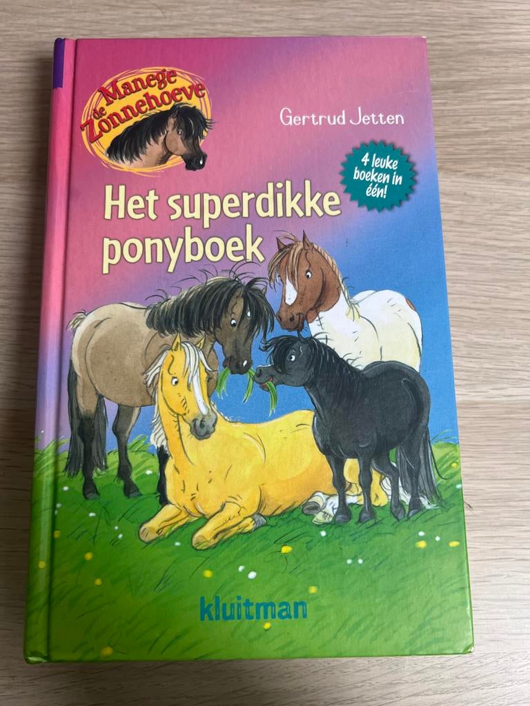 Het superdikke ponyboek - Manege Zonnehoeven, Ophalen of Verzenden, Gelezen, Fictie algemeen