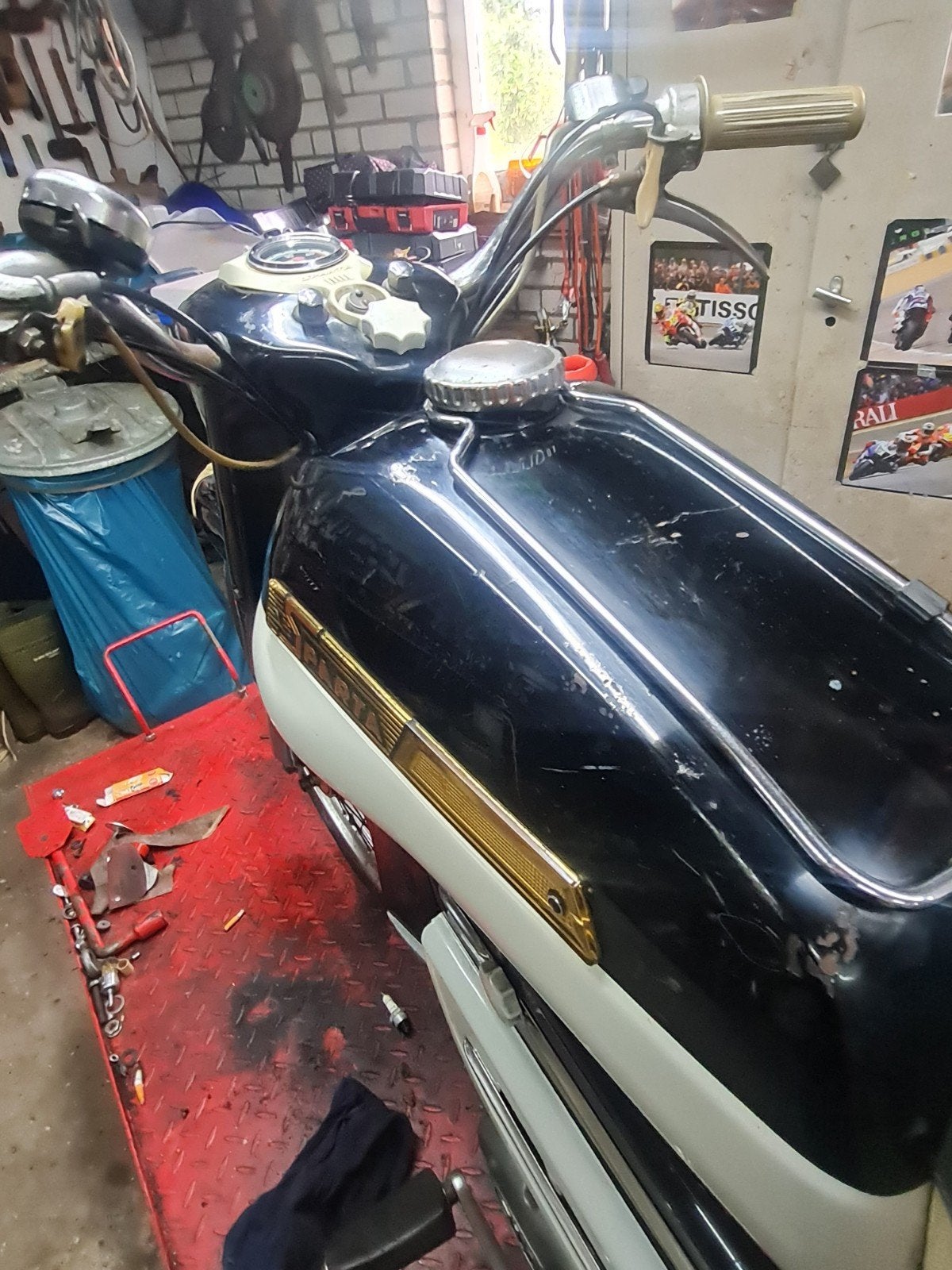 Sparta GF50 Sport uit 1961 - Klassieke Bromfiets, Fietsen en Brommers, Brommers | Overige merken, Ophalen of Verzenden