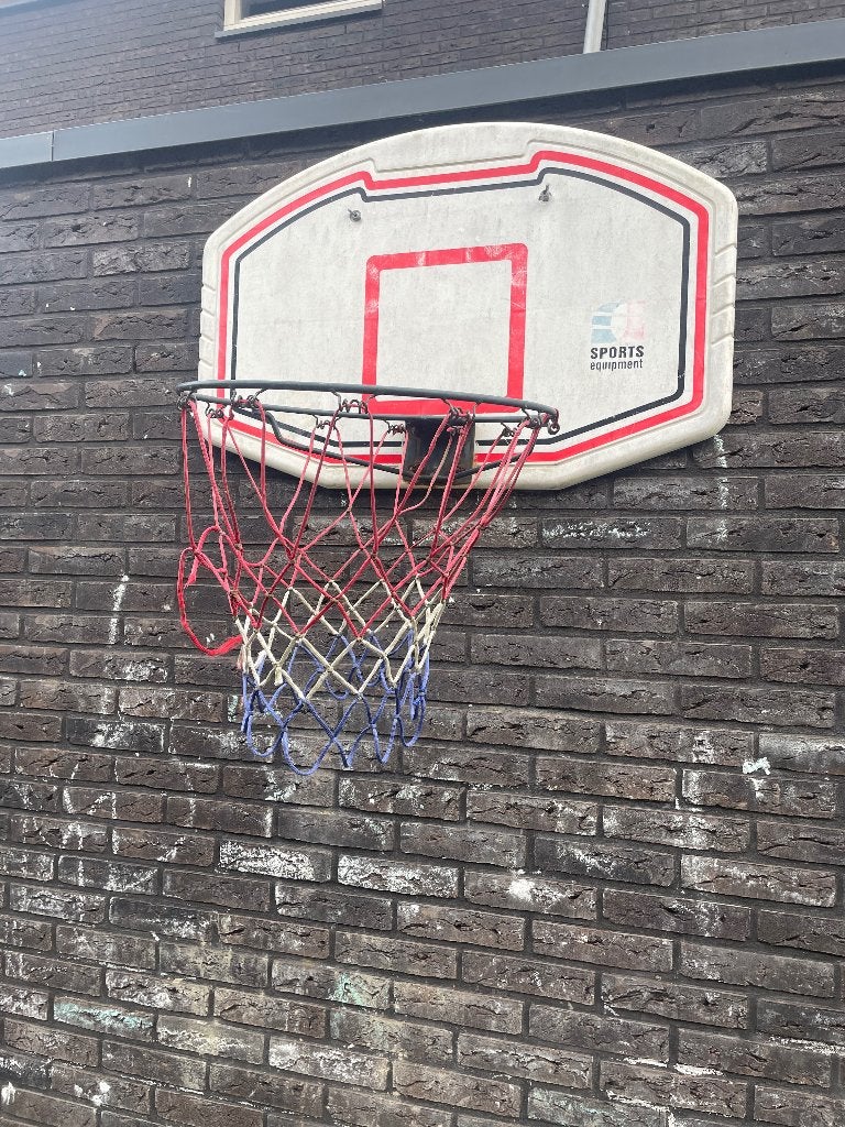 Basketbalring met bord - Gratis, Ophalen, Gebruikt, Ring, Bord of Paal