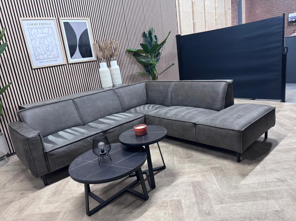 ZGAN UMIX Hoekbank Madison - Groen - 240 x 230, 250 tot 300 cm, -, -, Hoekbank